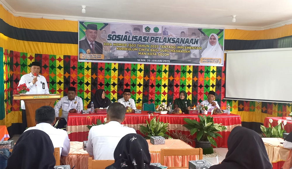 Transformasi Pendidikan Madrasah, Kemenag  Sosialisasikan Implementasi Kurikulum Cinta