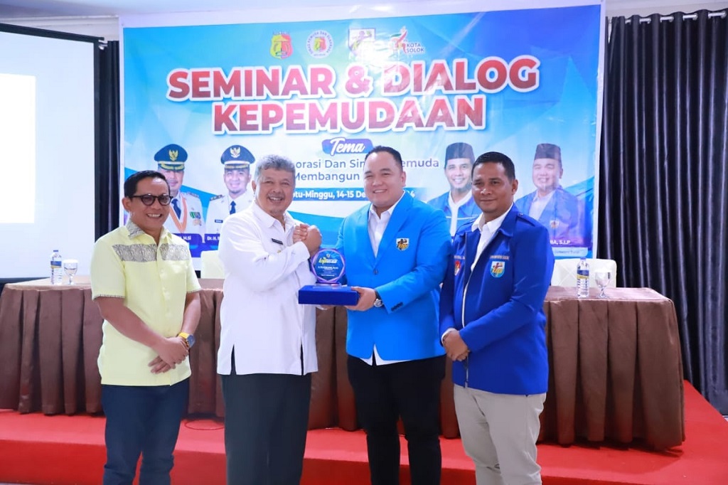 Wako Solok Buka Seminar dan Dialog Kepemudaan DPD KNPI Kota Solok