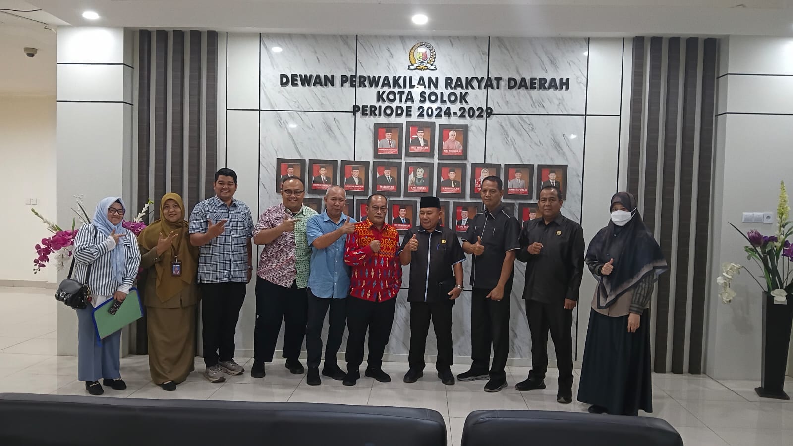 Tingkatkan Fungsi Pengawasan Infrastruktur, DPRD Musi Rawas Utara Kunjungi DPRD Kota Solok