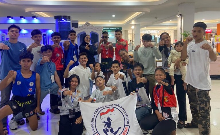 Muaythai Kota Solok Borong Medali di Bengkulu, Semua Atlet Pulang Membawa Prestasi