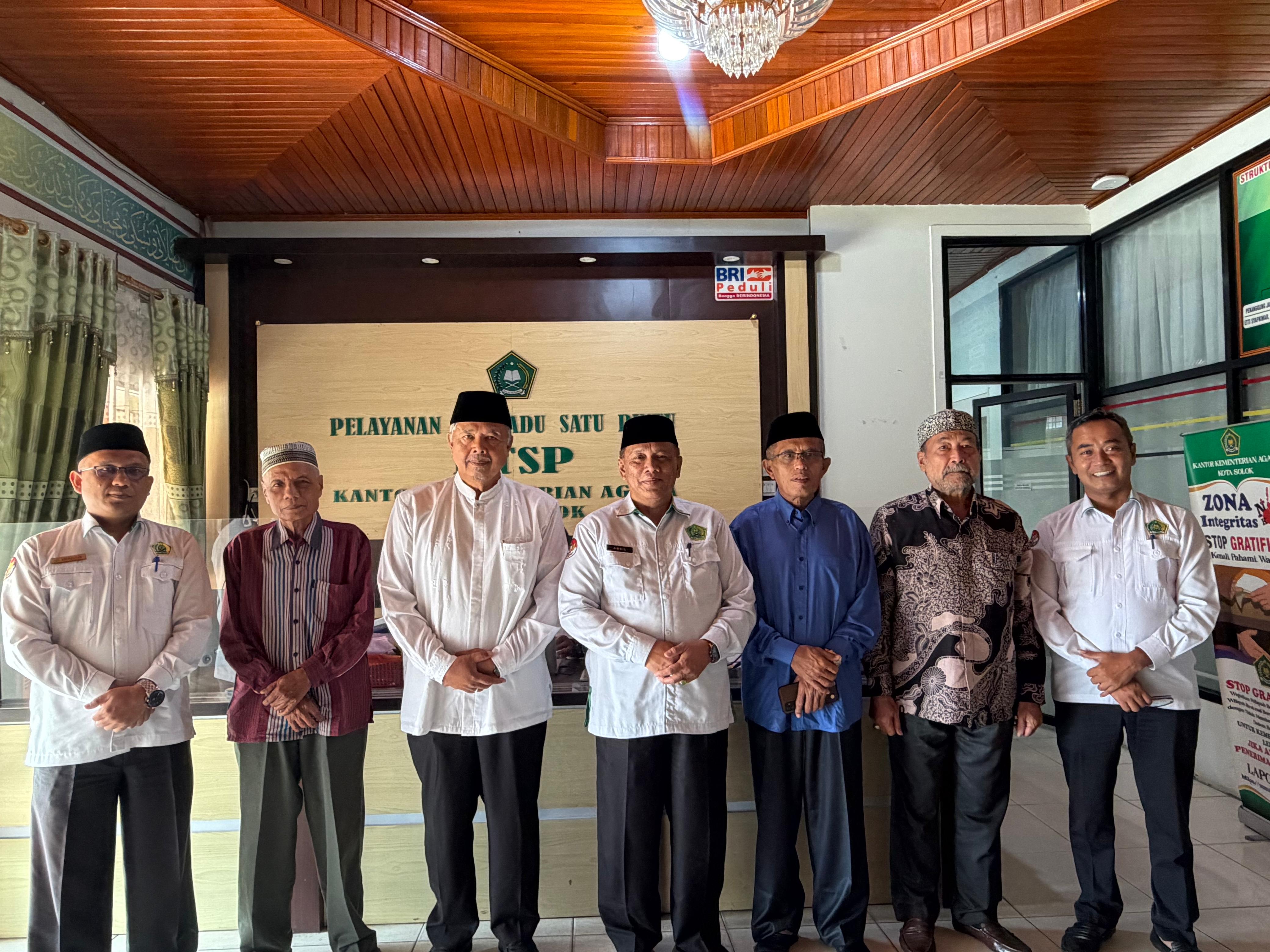 DMI Kota Solok Gandeng Kemenag Transformasikan Masjid Jadi Pusat Pemberdayaan Umat