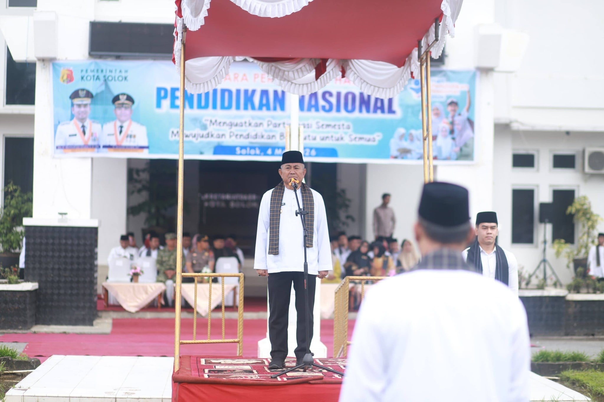 Dishub Kota Solok Pastikan Kelancaran Lalu Lintas pada Upacara Hardiknas 2026