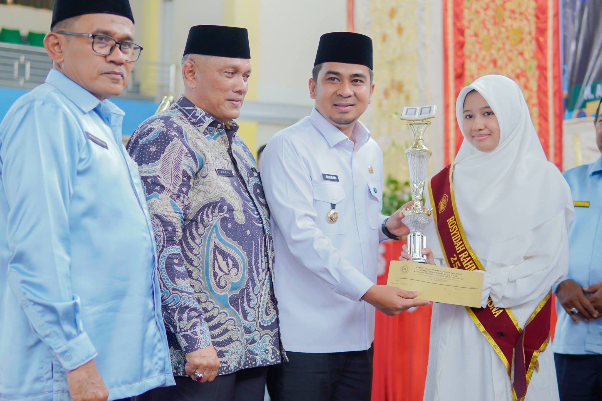 Dari Hafalan ke Pengamalan, Pesan Wali Kota pada Hafizh Muda Solok