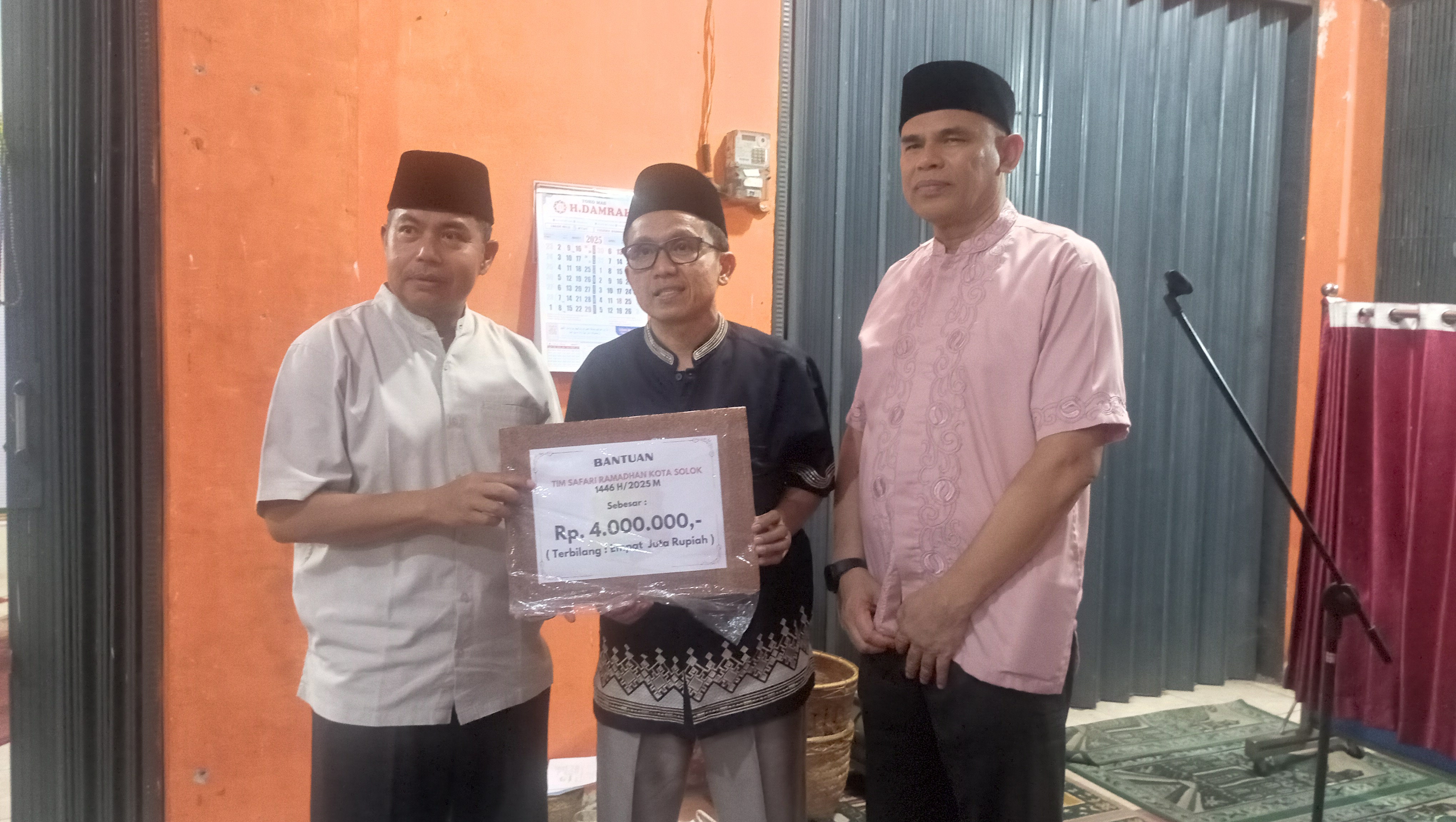 Hari Kedua TSR Kota Solok Tim XVIII Kunjungi Masjid Sahara