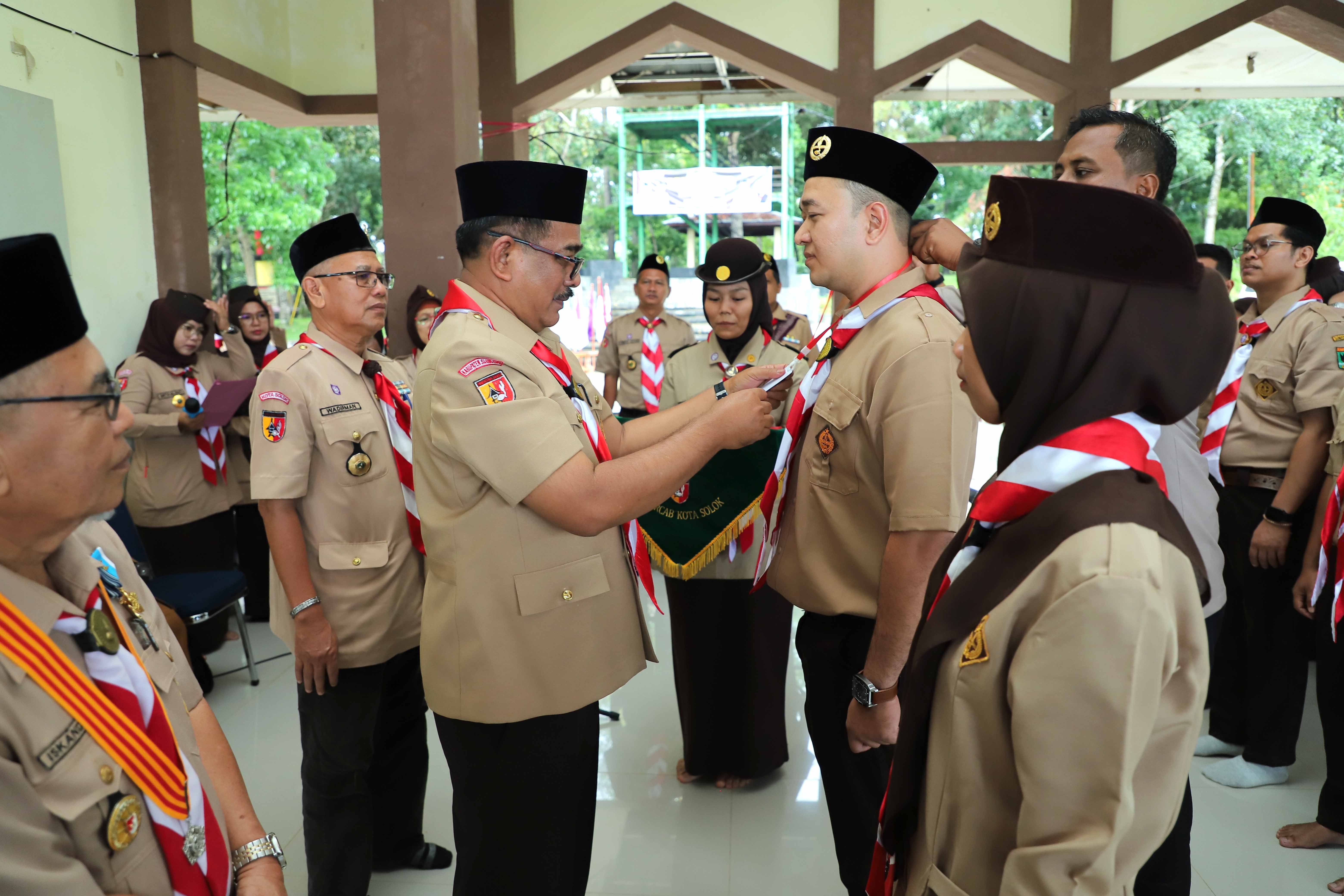 Pelantikan Pusdiklatcab Kota Solok dan Pembukaan KMD Guru SLB se-Solok Raya