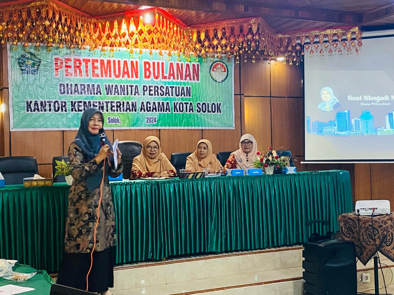 DWP Kemenag Gelar Sesi Pelatihan Master of Ceremony