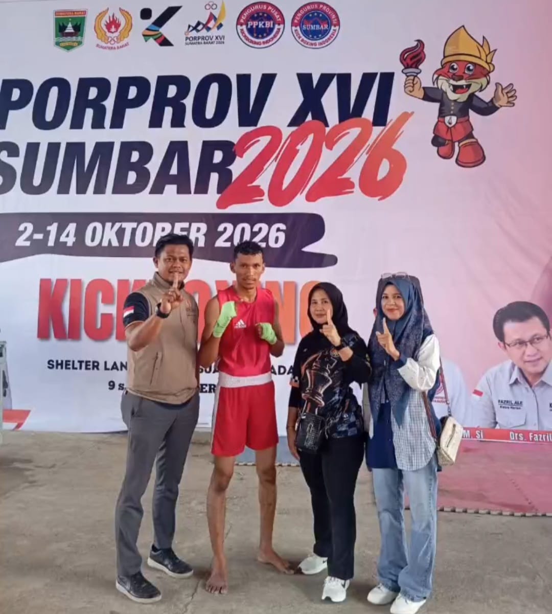 Porprov XVI Sumbar 2026, Kick Boxing Kota Solok Bawa Pulang 10 Medali