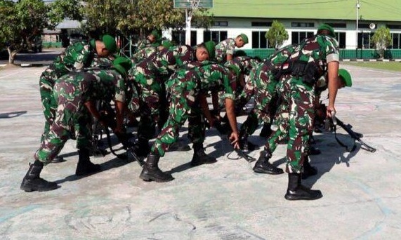 Kodim 0309/Solok Gelar Latihan Permildas untuk Tingkatkan Disiplin dan Kemampuan Dasar Prajurit