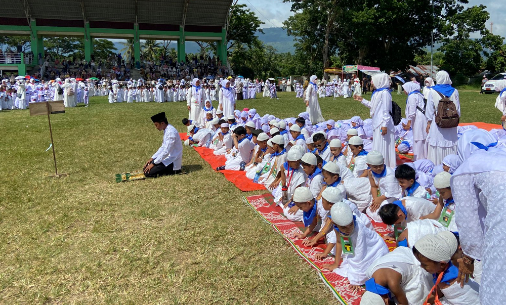 1.200 Anak TK/RA Kota Solok Antusias Ikuti Manasik Haji: Tanamkan Nilai Religi dan Karakter Sejak Dini