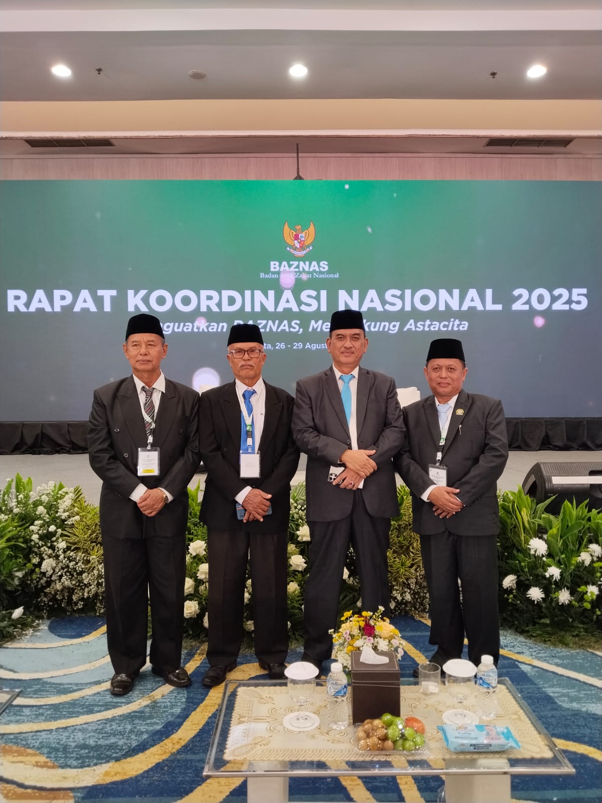 Ketua BAZNAS Kota Solok Hadiri Rakornas 2025, Perkuat Gerakan Zakat Nasional