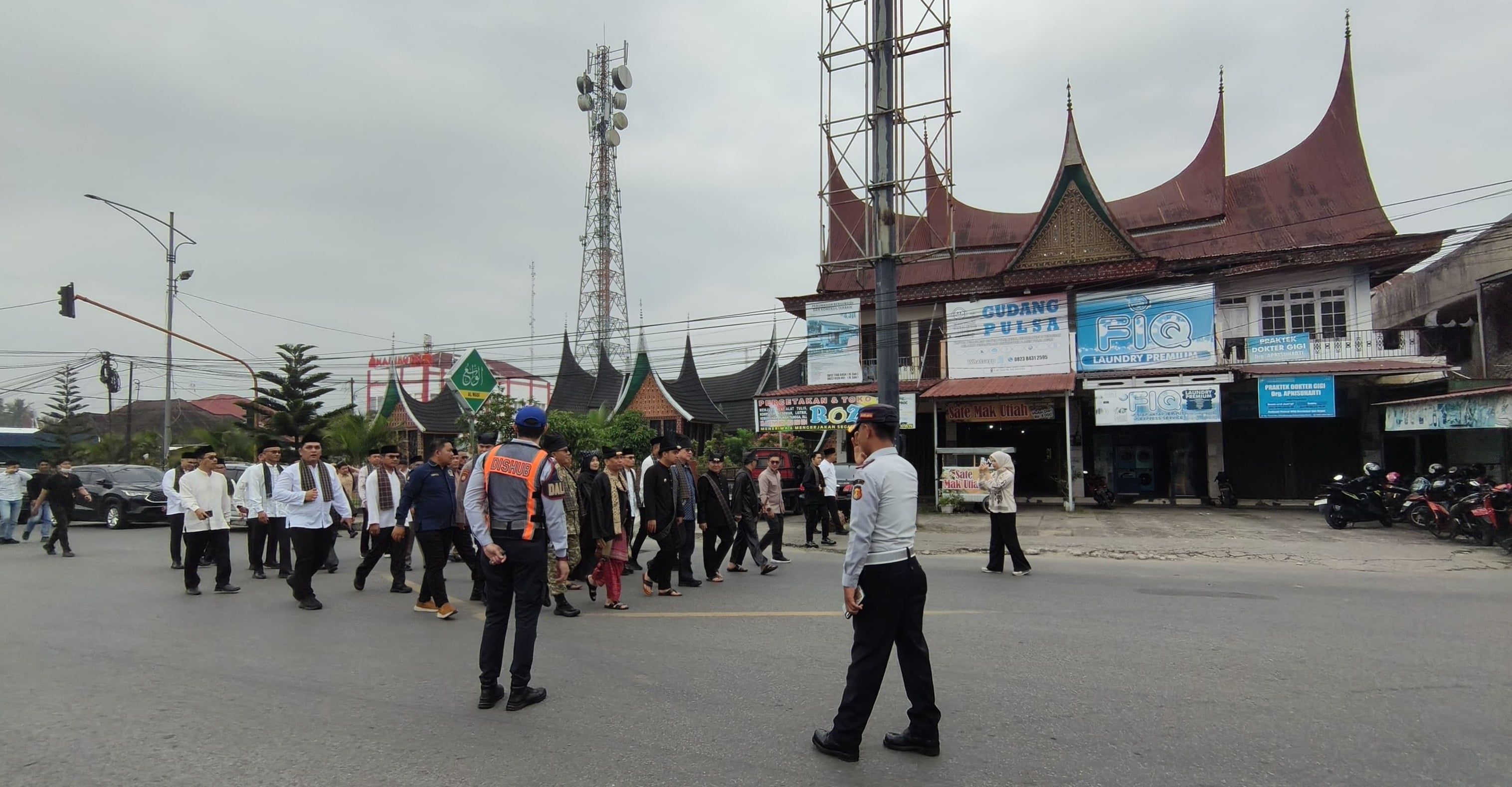 Dishub Kota Solok Siagakan Personel di Sejumlah Titik Pawai RSBG