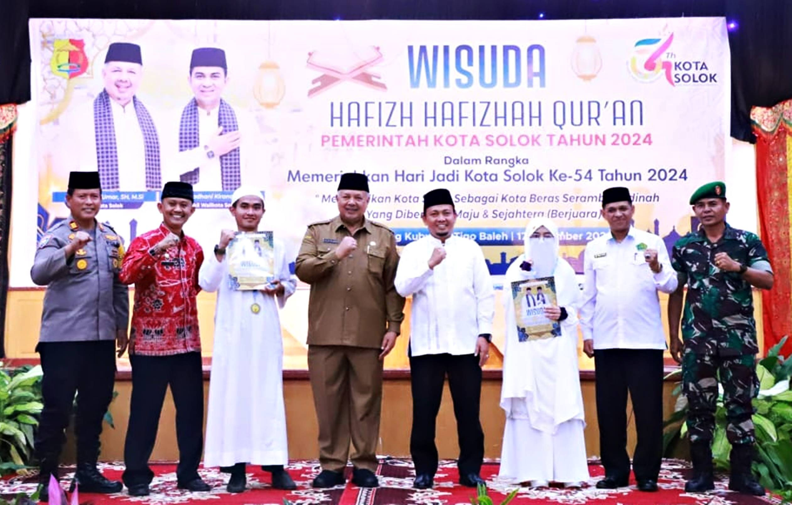 Prestasi Membanggakan! 365 Hafizh dan Hafizhah Kota Solok Tuntaskan Hafalan