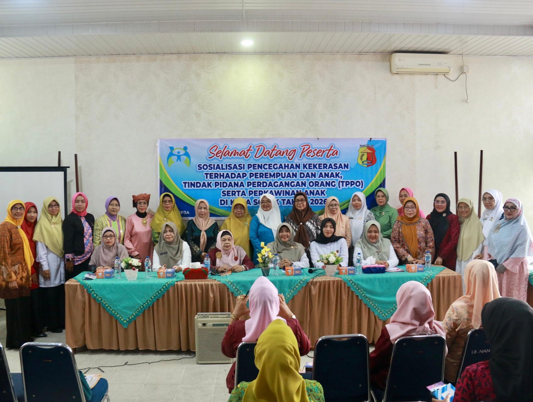 Perkuat Perlindungan Perempuan dan Anak, DinsosP3A Kota Solok Sosialisasikan Pencegahan Kekerasan, TPPO, dan Perkawinan Anak