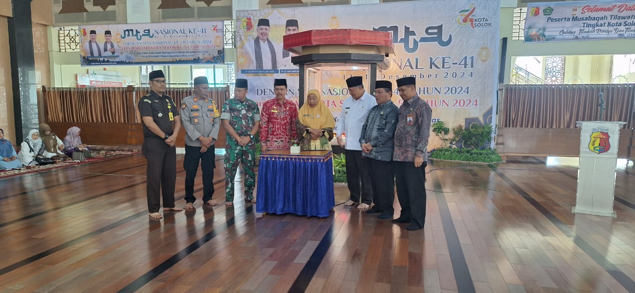 Walikota Solok Resmi Membuka MTQ Nasional Ke-40 Tingkat Kota Solok Tahun 2024