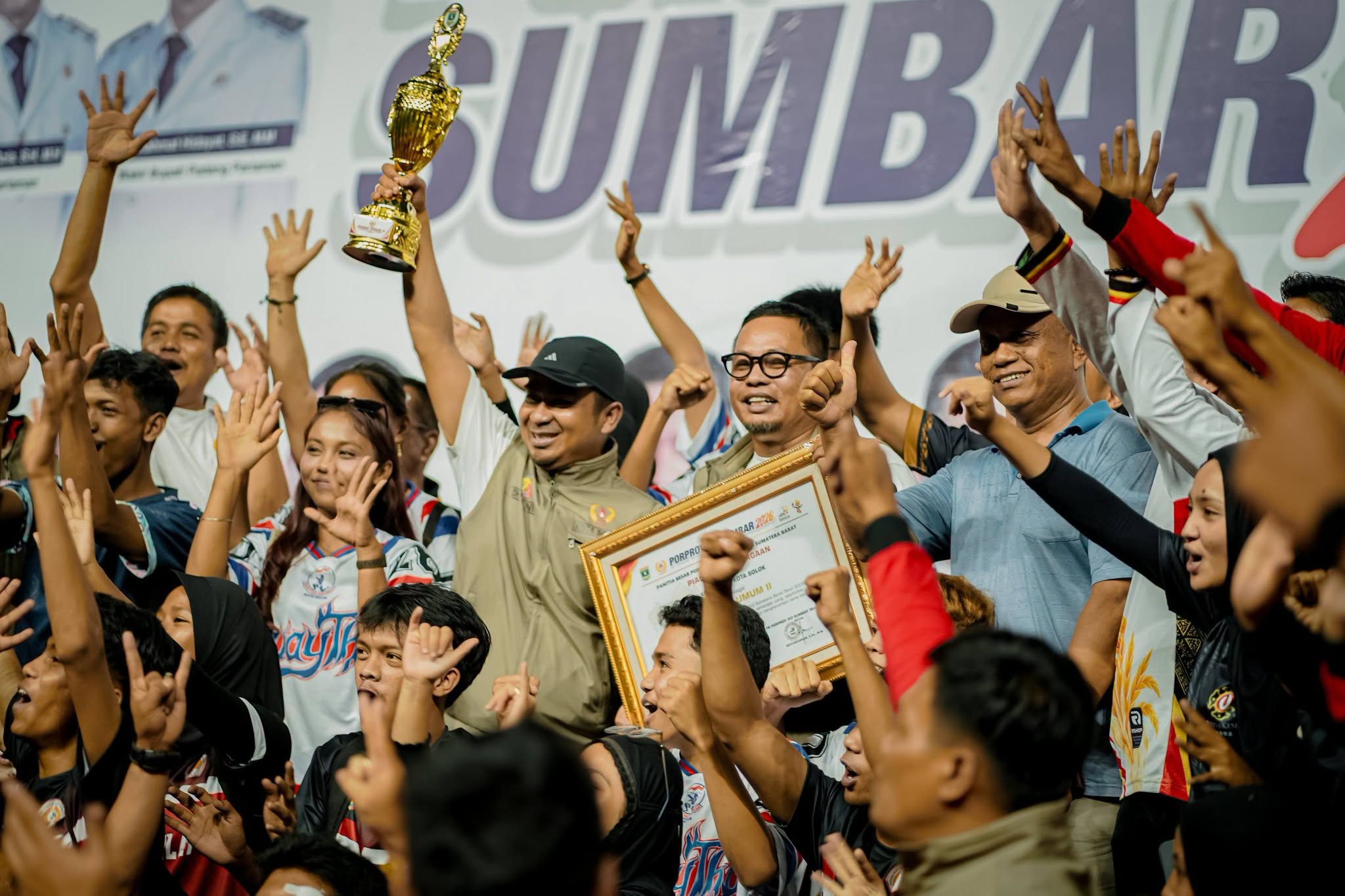 Kota Solok Peringkat Kedua Porprov XVI Sumbar dengan 139 Medali Emas