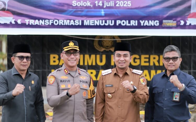 Sinergi Forkopimda dalam Operasi Patuh Singgalang 2025, Warga Kota Solok Dihimbau Tertib Berkendara