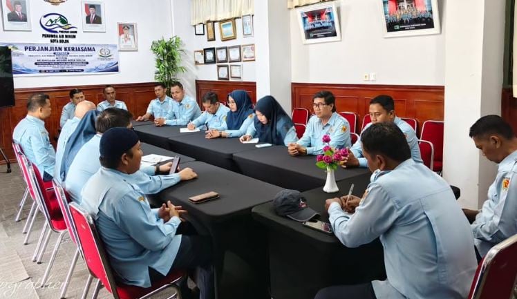Perkuat Tata Kelola dan Keandalan Layanan Air Bersih, Perumda Air Minum Pincuran Gadang Gelar Koordinasi Internal