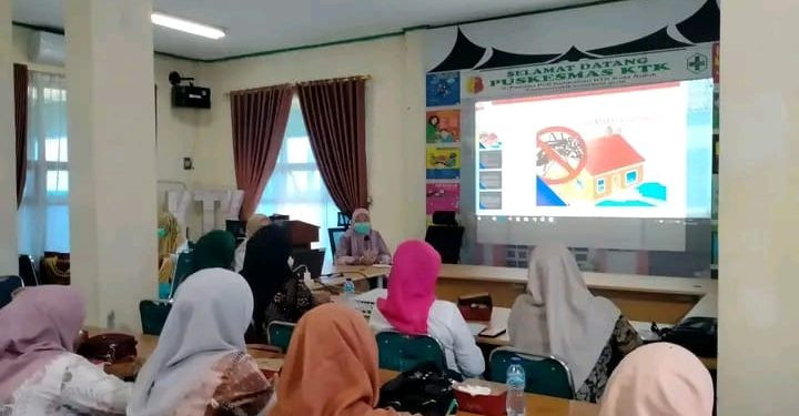 Puskesmas KTK Kota Solok Adakan Pembinaan Bagi Kader Jumatik