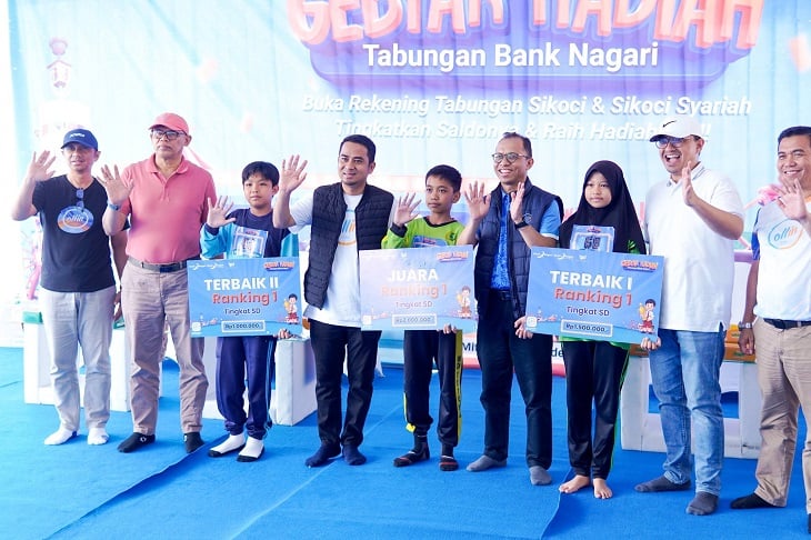 Gebyar Bank Nagari Hadirkan Lomba Ranking 1, Jadi Ruang Adu Pengetahuan Generasi Muda