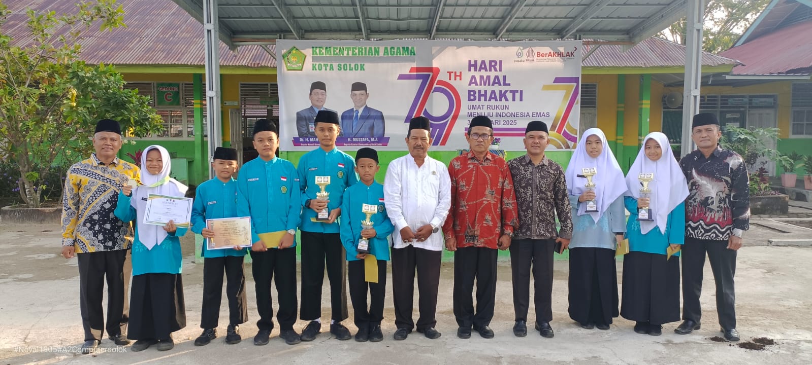 5 Siswa MTsN Kota Solok Raih Prestasi dalam ajang Persegiga 2024