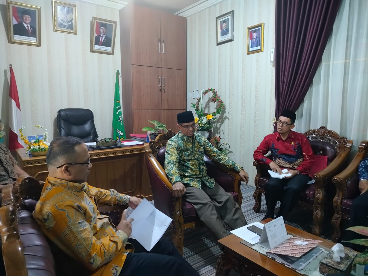 Rapat Koordinasi Penyusunan E-Kinerja Tahun 2025 di Kantor Kemenag Kota Solok