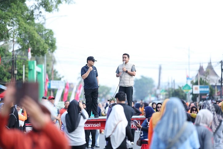 CFD Tematik Harkopnas ke-79, Wali Kota Solok Ajak Pelajar Bangun Budaya Menabung Sejak Dini
