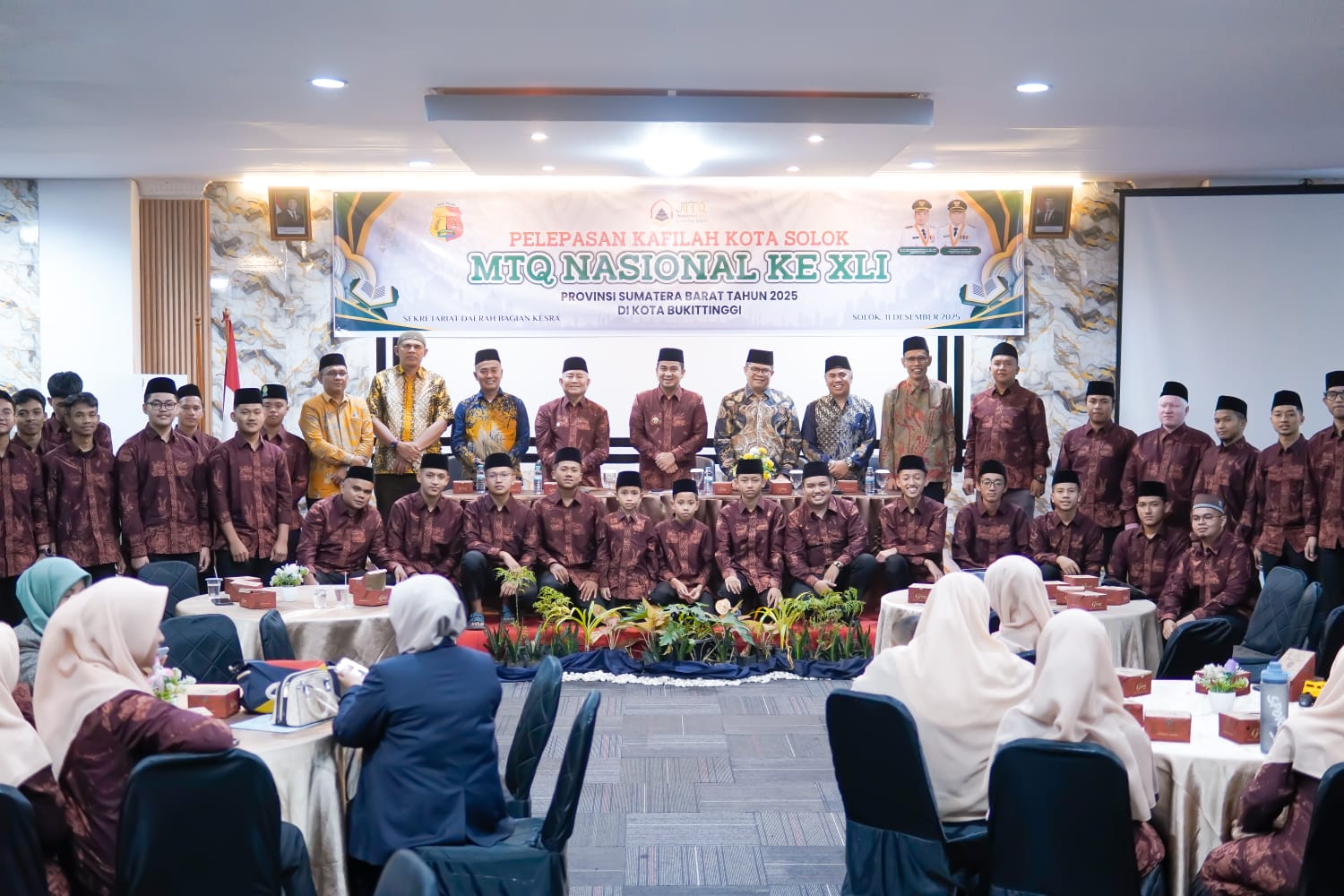 Kafilah Kota Solok Siap Berlaga di MTQ Nasional ke-41 Sumbar di Bukittinggi