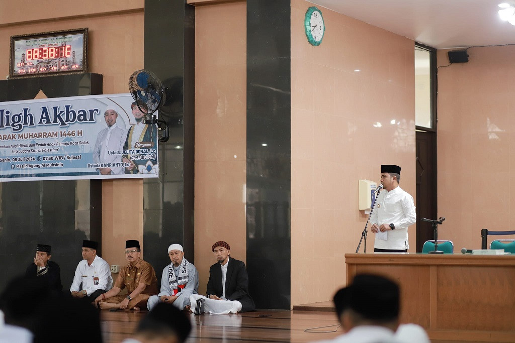 Semarak Muharram 1446 H di Kota Solok Dibuka dengan Tabligh Akbar 