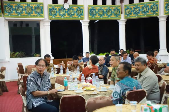 Walikota Solok Jamu Makan Malam Tim Teknis Toyohashi Waterworks