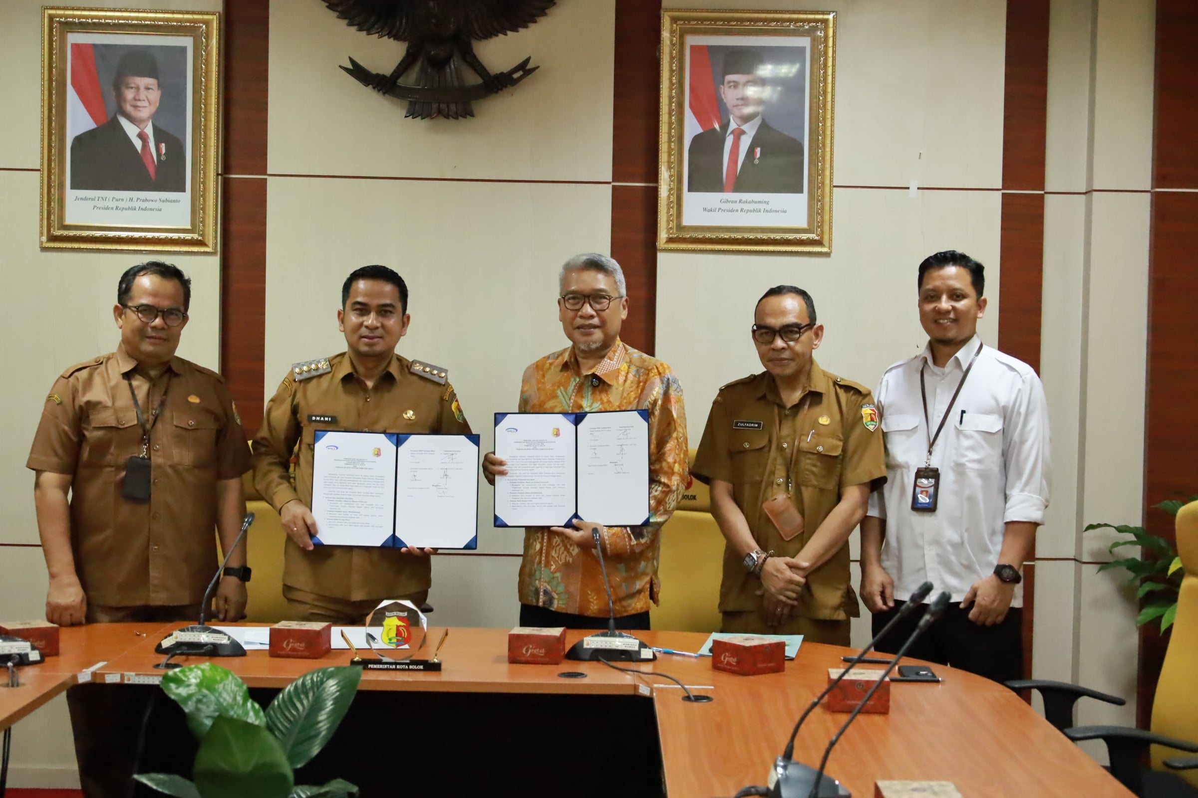 Wujudkan Pemerintahan Bersih, Pemko Solok dan BPKP Sumbar Tandatangani Nota Kesepakatan Pengendalian Korupsi