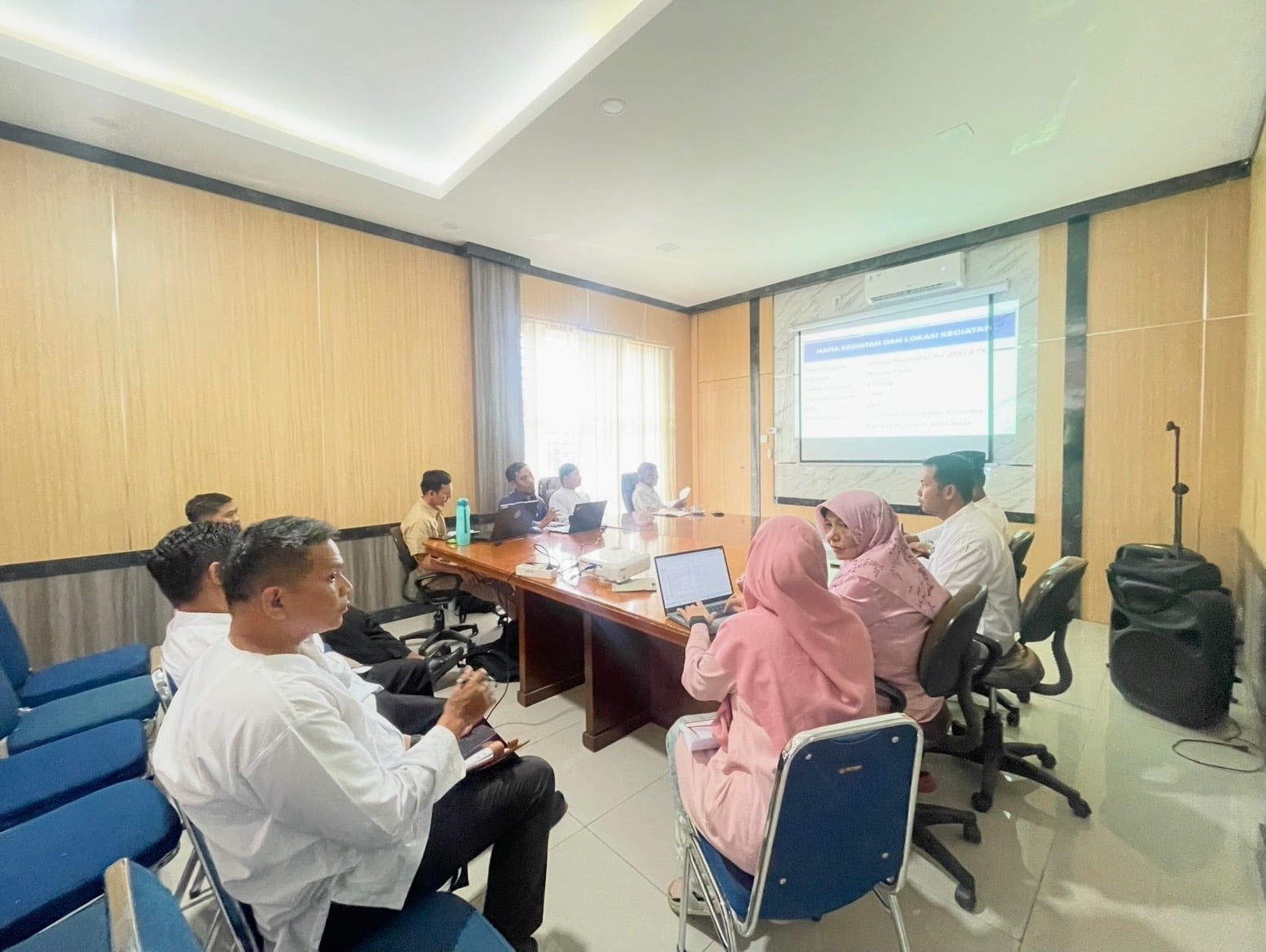 DisperkimLH Kota Solok Laksanakan Evaluasi Penapisan Mandiri dan Persetujuan Teknis Perumda Air Minum Pincuran Gadang