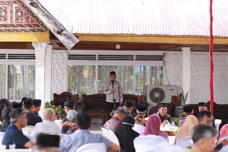 Halalbihalal Bersama IK Sumani, Wawako Ajak Perantau Dukung Pembangunan