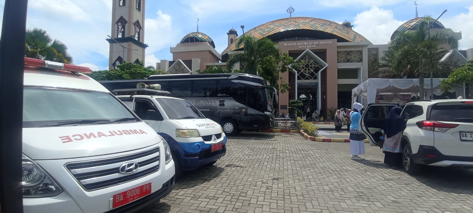Pelepasan 146 Calon Jemaah Haji Kota Solok Berlangsung Khidmat, Kominfo Dukung Publikasi