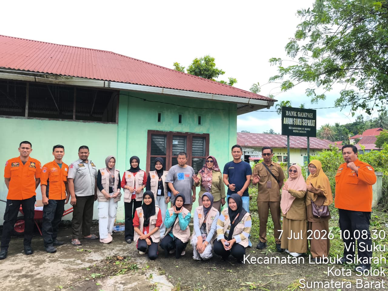 Bank Sampah VI Suku Sepakat Resmi Diaktifkan Kembali
