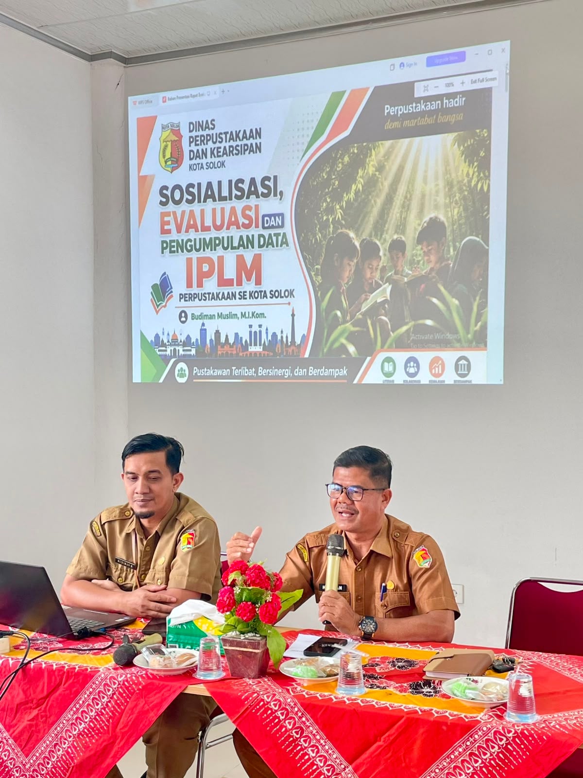DPK Kota Solok Perkuat Data dan Tata Kelola Perpustakaan, IPLM Jadi Instrumen Peningkatan Literasi