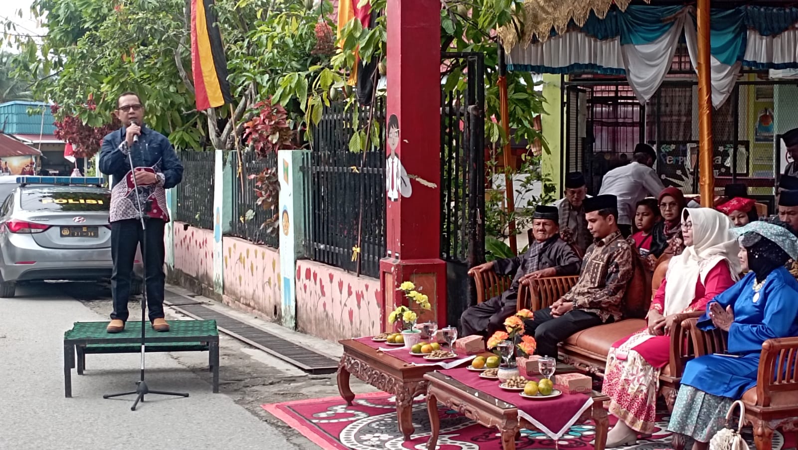 Berlangsung Meriah, Pawai Alegoris SDN 06 Tanah Garam Ekspresi Rasa Nasionalisme