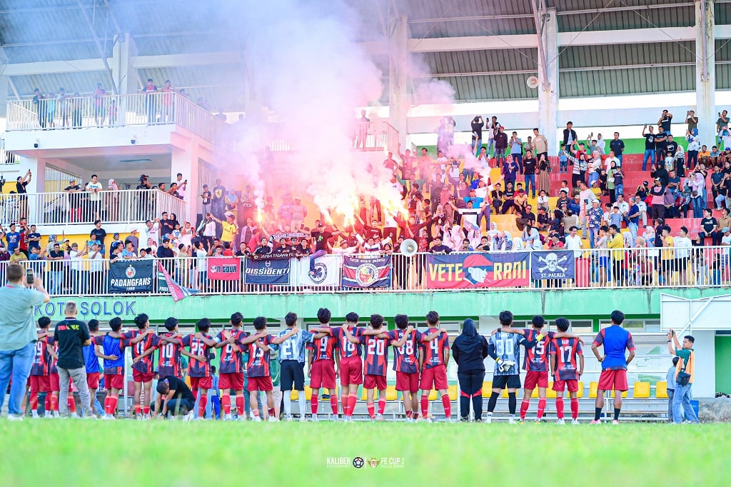 Babak 32 Besar FE Cup 2: EPA Semen Padang Gilas Persada Dumai 11-0