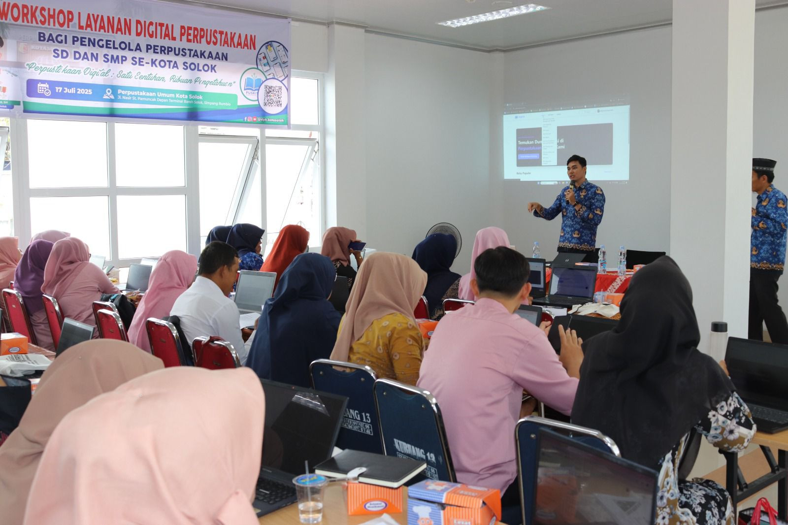 DPK Gelar Workshop Layanan Digital Perpustakaan Sekolah