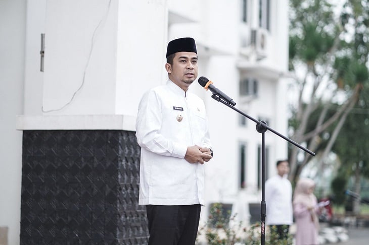 Wali Kota Solok Pimpin Apel Gabungan ASN Jelang Idulfitri 1447 H