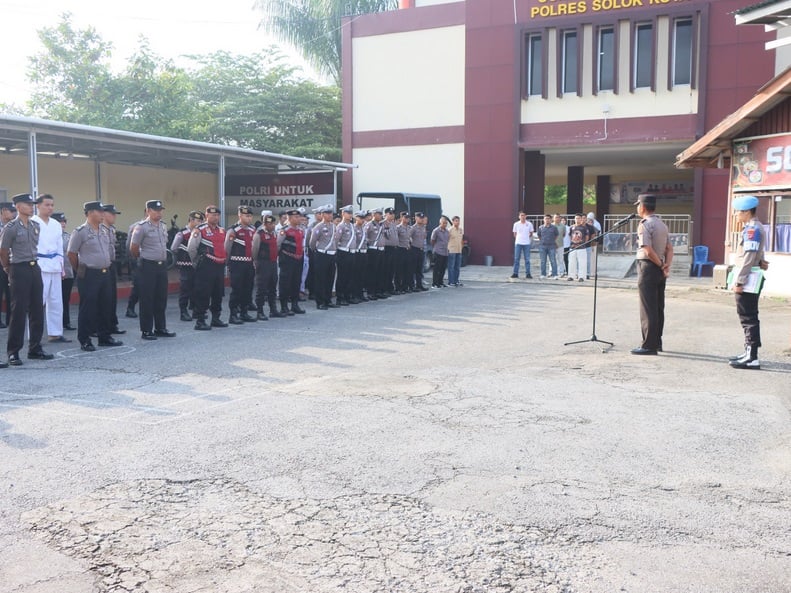 Polri Dorong Ketahanan Pangan, Personel Polres Solok Kota Diminta Aktif Edukasi Masyarakat