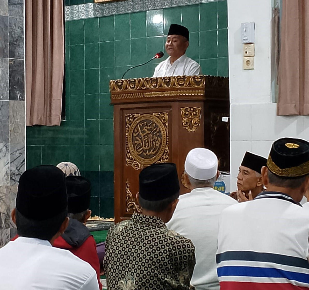 Wawako Suryadi Awali Safari Ramadan di Masjid Nurul Falah