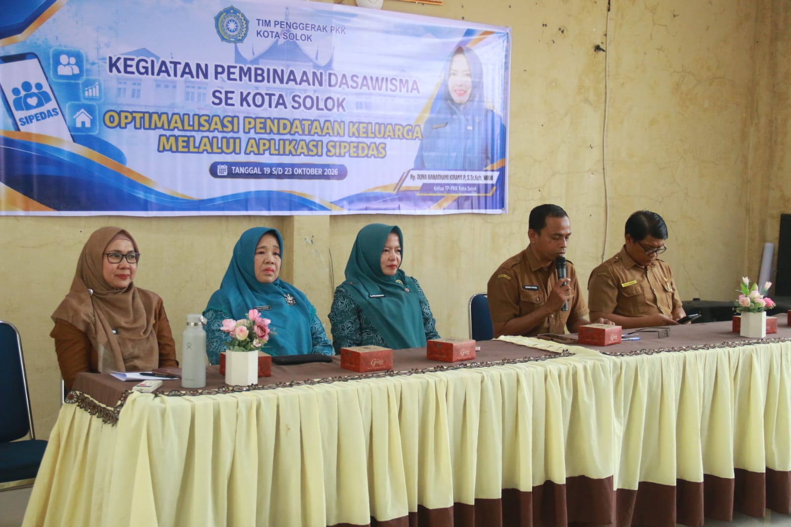 TP-PKK Kota Solok Optimalkan Pendataan Keluarga melalui Aplikasi SIPEDAS