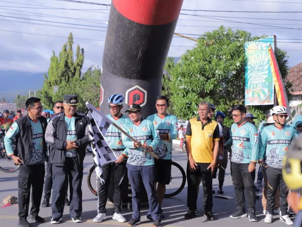 Dandim Solok Hadiri Acara Mega Sport MTB Event Fun & Adventure 