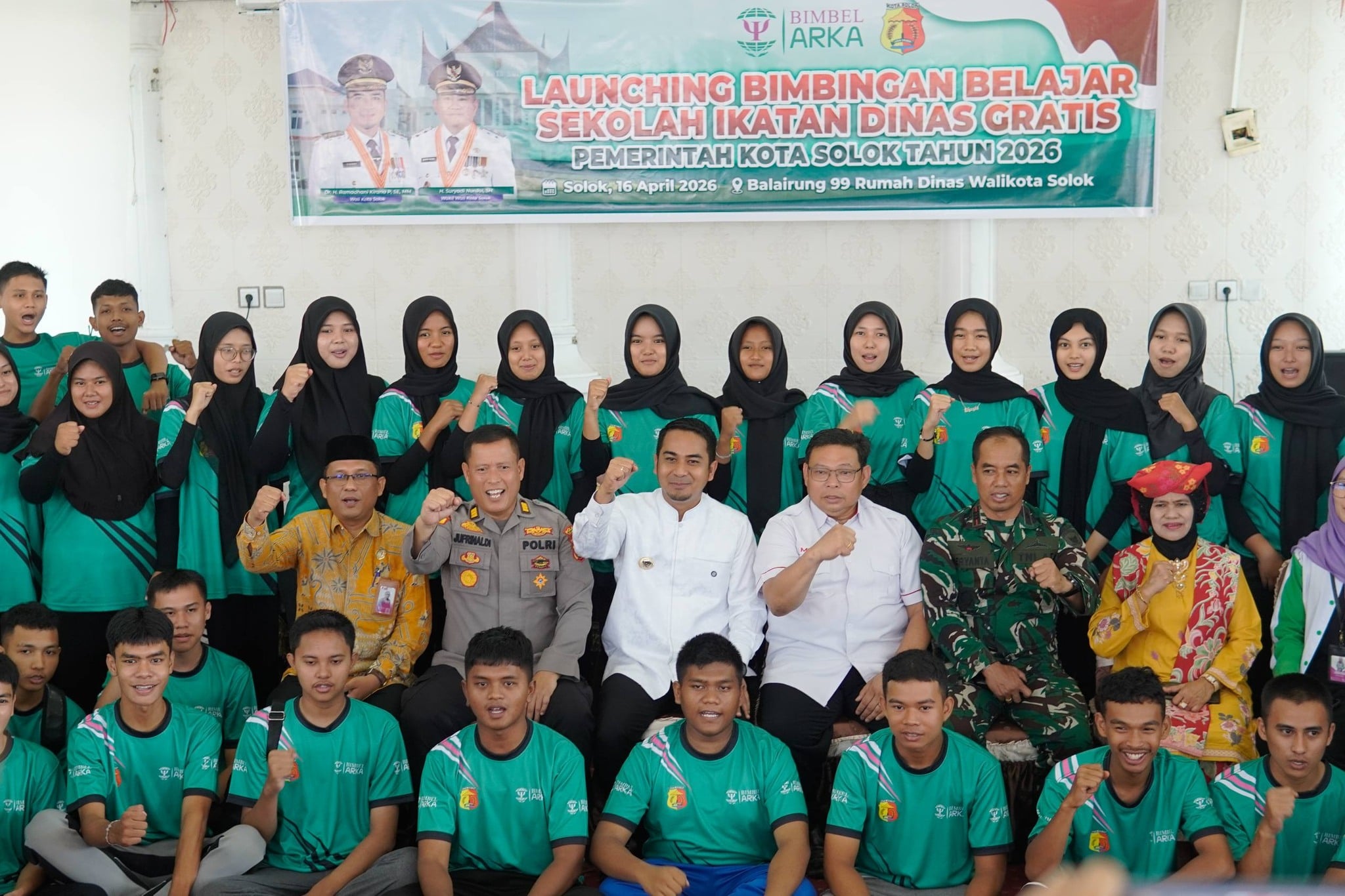 Pemko Solok Luncurkan Program Bimbel Sekolah Kedinasan Gratis