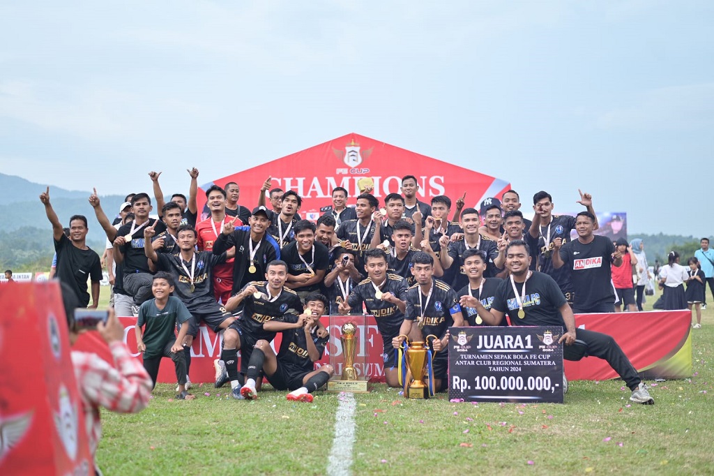 Tampil Maksimal di Laga Final, Andika FC Jawara Turnamen FE Cup 2024