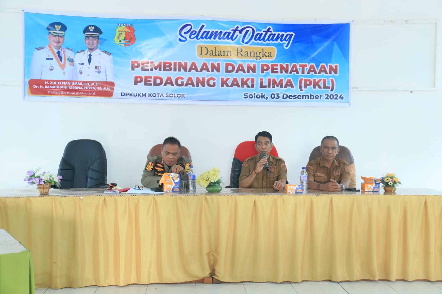 Pembinaan dan Penataan PKL yang Bejualan di Trotoar dan Badan Jalan