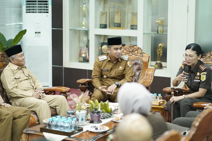 Wali Kota Solok Terima Kunjungan Silaturahmi Kepala Kejaksaan Negeri Solok