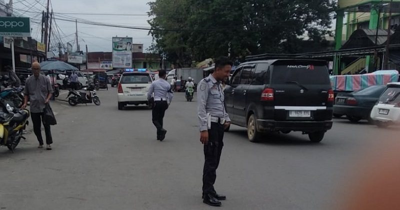 Dishub Kota Solok Fokus Tertibkan Parkir Liar di Jalur Dua Kota Solok