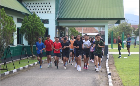 Tes Kesamaptaan Calon Anggota Paskibraka Kota Solok tahun 2025