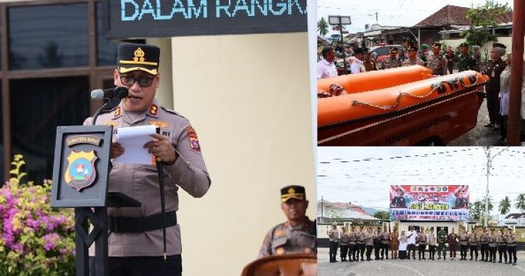 Polres Solok Kota Gelar Apel Kesiapan Tanggap Darurat Bencana 2025, Wujudkan Sinergi Lintas Sektor